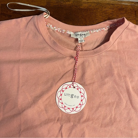 NWT Umgee light peach orange blouse tank size small - Picture 2 of 7